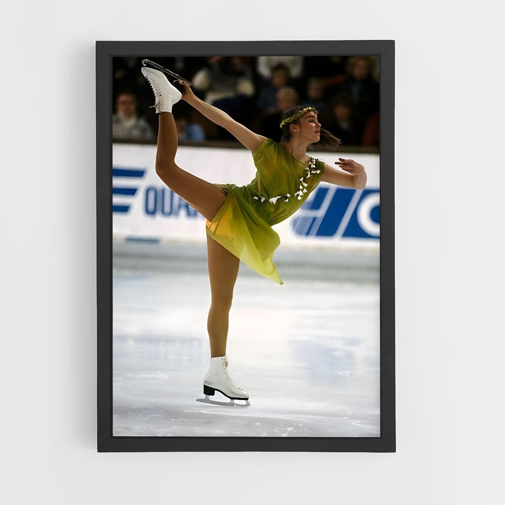 Poster Katarina witt hiver – affiche Patinage artistique (vue 2)